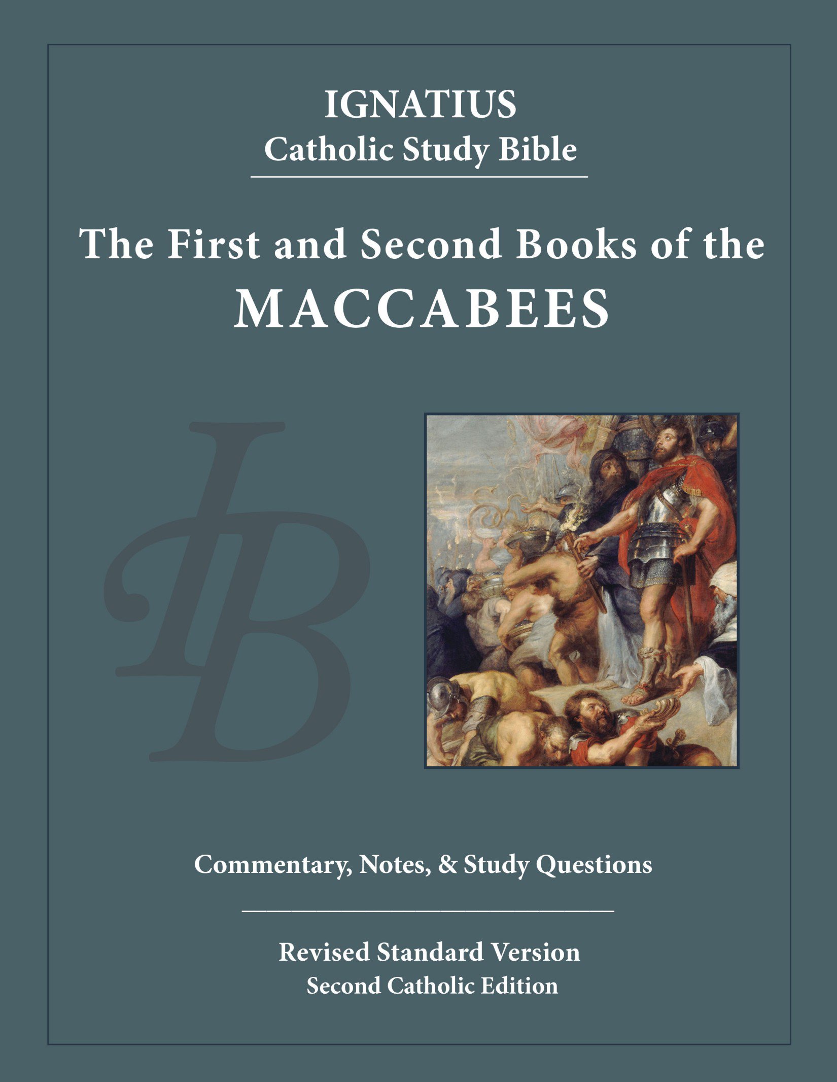 1 2 Maccabees Ignatius Study Bible cover