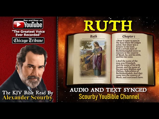 8 | The Book of Ruth | Explained as The Great Grandmother of King David | Read by Alexander Scourby! cover