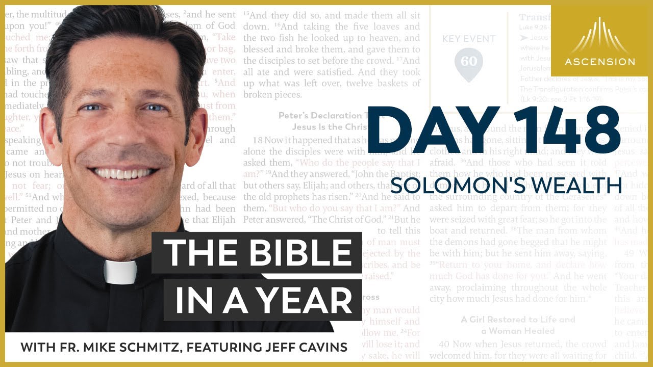 Day 148: Solomon's Wealth — The Bible in a Year (with Fr. Mike Schmitz) cover