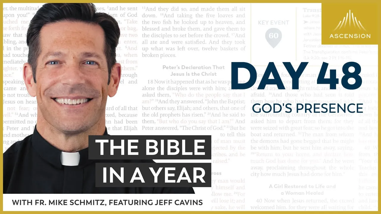 Day 48: God's Presence — The Bible in a Year (with Fr. Mike Schmitz) cover