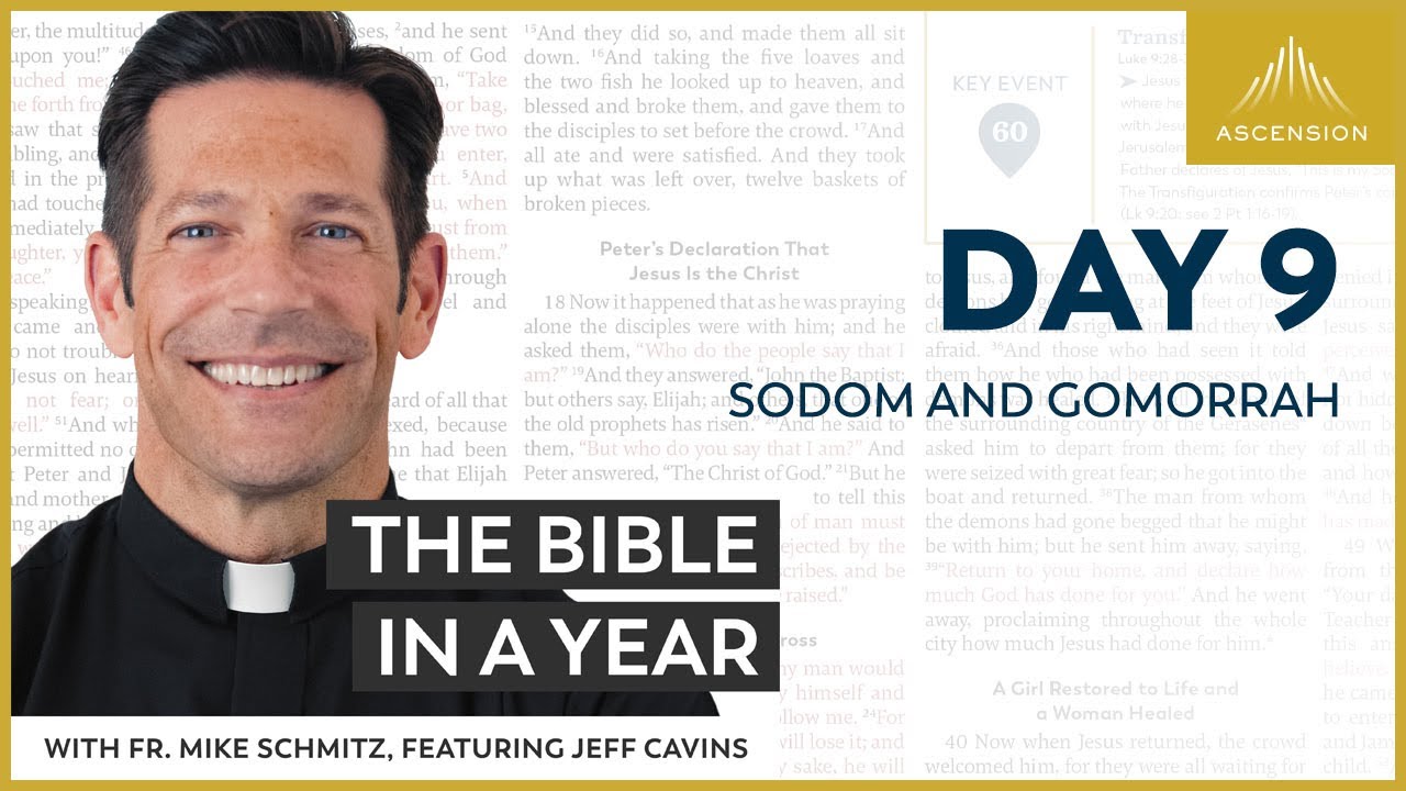 Day 9: Sodom and Gomorrah — The Bible in a Year (with Fr. Mike Schmitz) cover