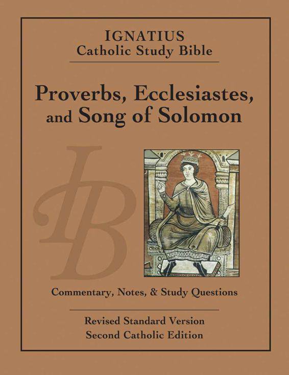 Ignatius Catholic Study Bible Proverbs cover